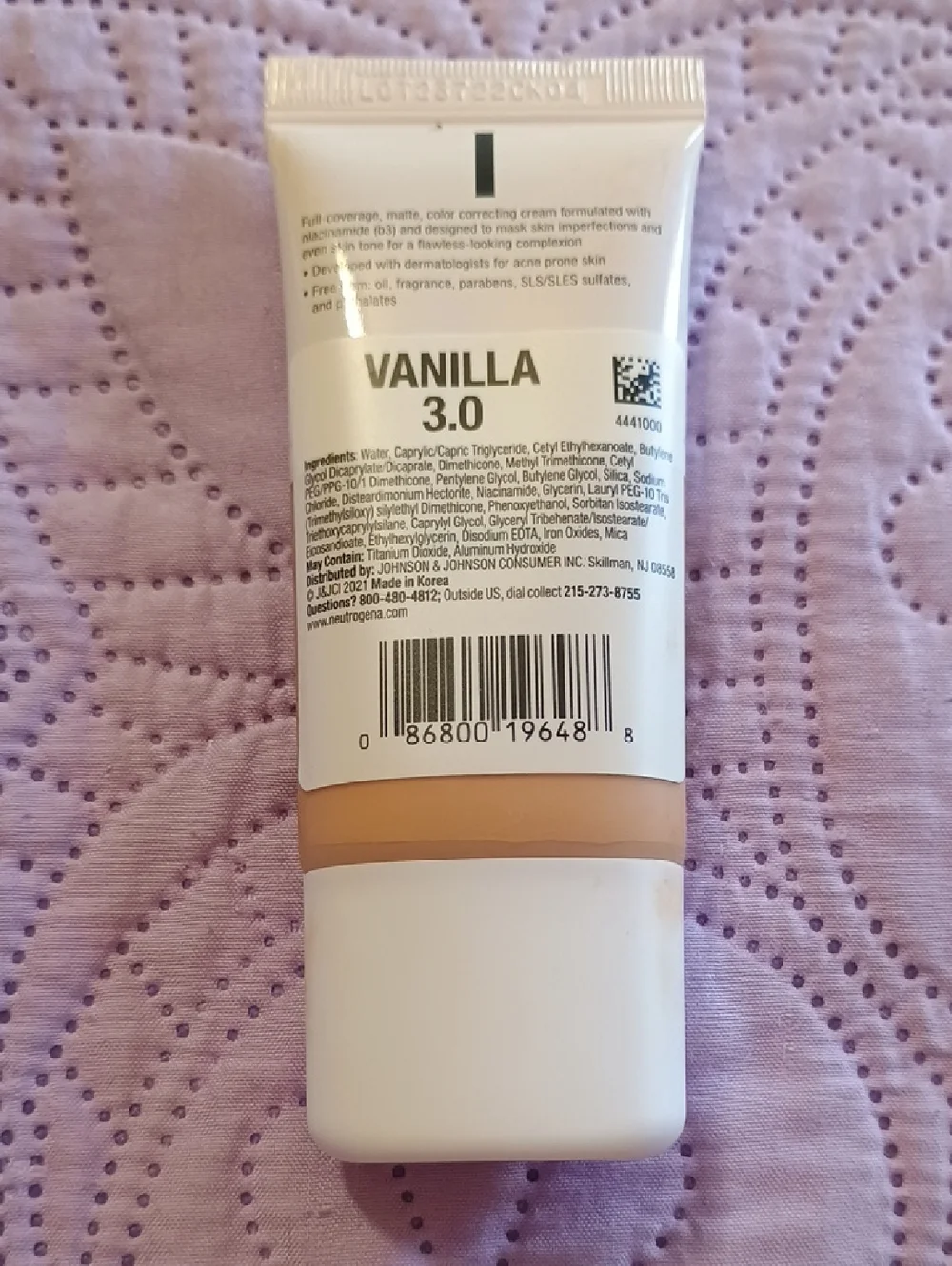 2 x Neutrogena Matte CC Cream Vanilla 3.0